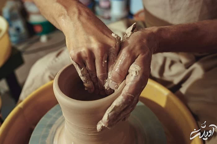ظروف سفالی از صنایع دستی ایلام سفالگری